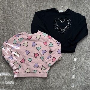 H&M Heart Sweatshirt Bundle